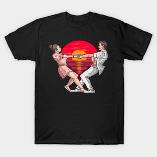 Romantic Couple Dancing T-Shirt